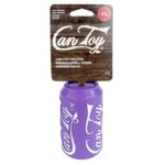 Can Toy Medium aus Naturkautschuk - made in USA - Lila Can Toy Medium aus Naturkautschuk - made in USA - Lila