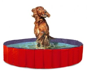 Karlie DOGGY POOL der Swimmingpool für Hunde - Rot-Blau - 160 cm-2