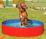 Karlie DOGGY POOL der Swimmingpool für Hunde - Rot-Blau - 160 cm Karlie DOGGY POOL der Swimmingpool für Hunde - Rot-Blau - 160 cm