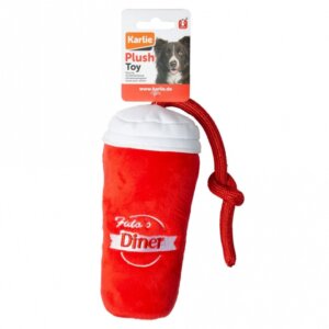 Karlie Flamingo Hundespielzeug Plüsch Milchshake-2