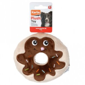 Karlie Flamingo Hundespielzeug Plüsch Schoko Donut-2