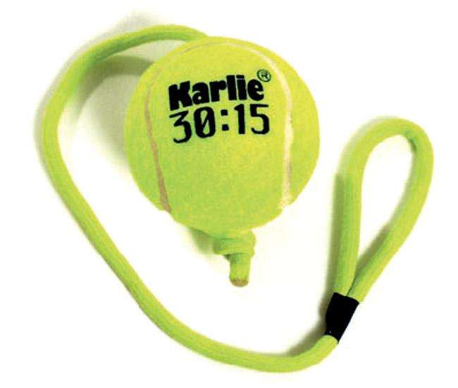 Karlie Tennisball mit Seil - 8 cm Karlie Tennisball mit Seil - 8 cm