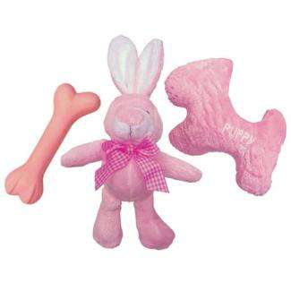 Karlie Welpen-Spielset im Körbchen - Blau-2