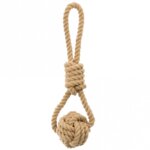Trixie BE NORDIC Spieltau mit eingeflochtenem Ball - ø 8/30 cm Trixie BE NORDIC Spieltau mit eingeflochtenem Ball - ø 8/30 cm